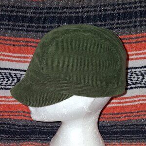2007 Pageboy Hat Green Corduroy
